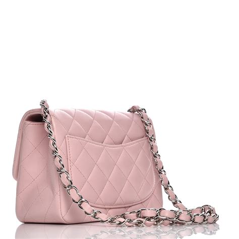 chanel mini flap patent pink|CHANEL Patent Quilted Mini Square Flap Pink .